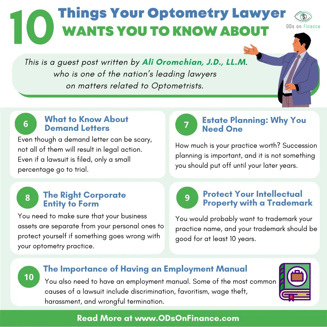 10 Things Your Optometry Lawyer Wants You to Know About