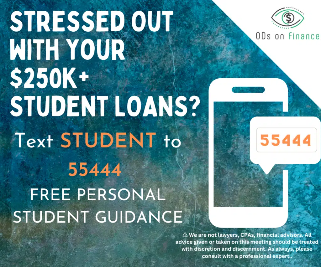 Stressed Out with your $200K+ Optometry Student Debt