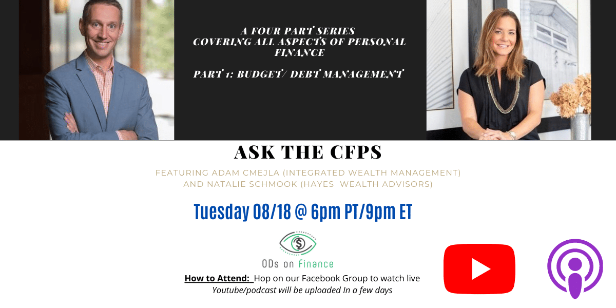 Ask the CFPs. Part 1